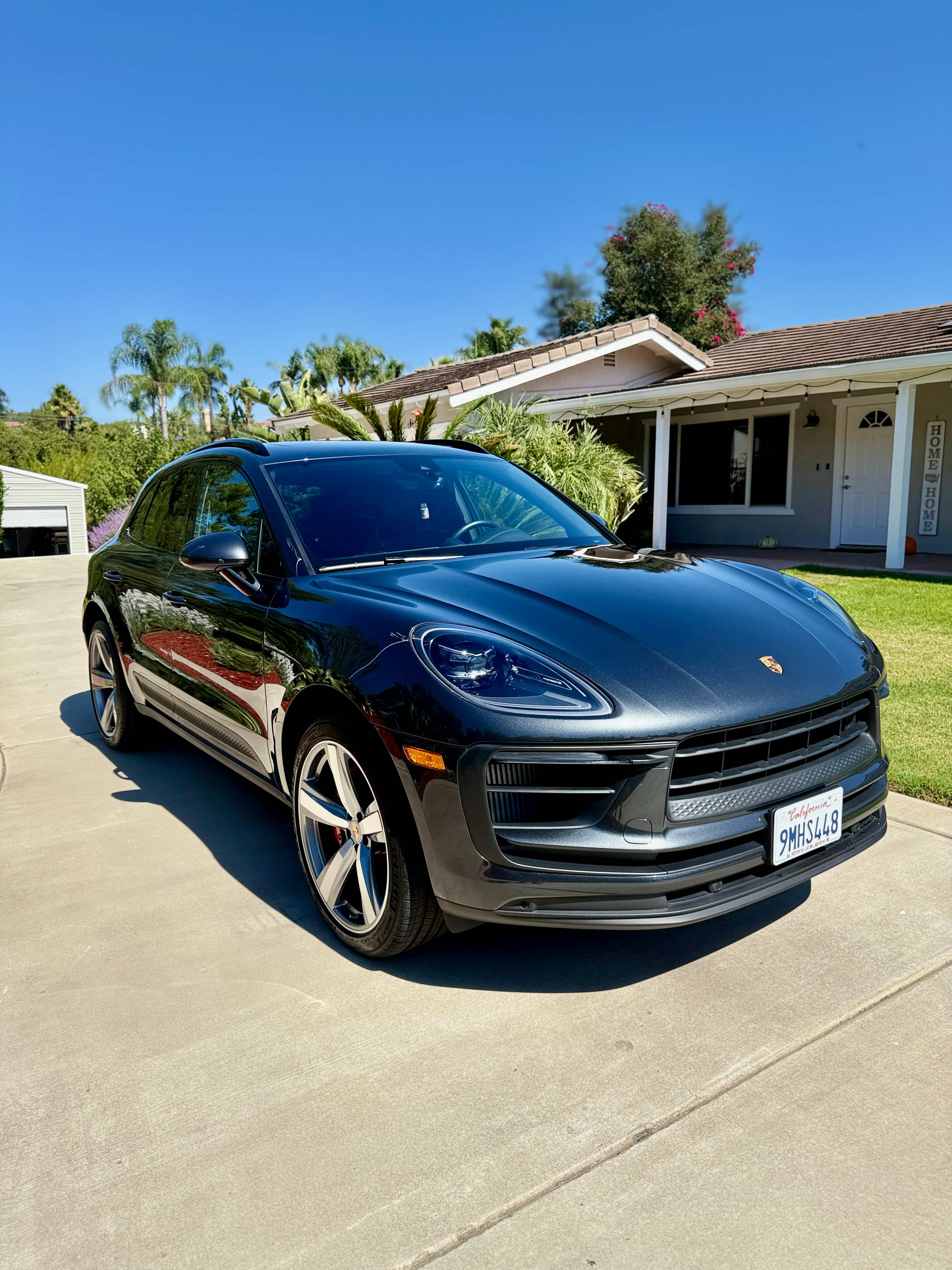 Porsche before detailing