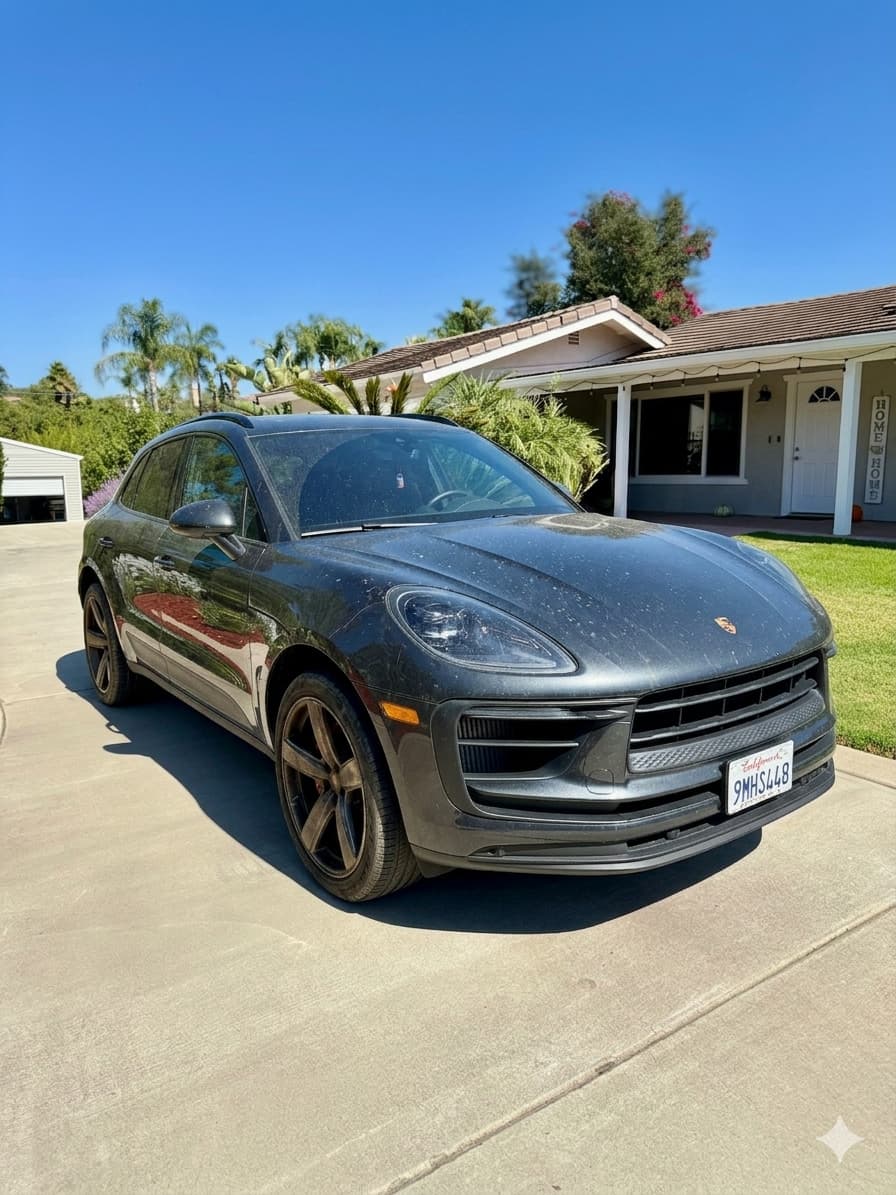 Porsche after detailing